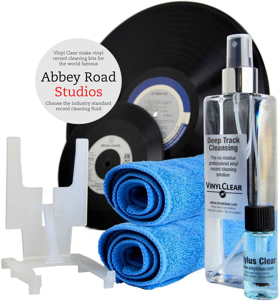 Professional LP Record Cleaner Solution Antistatic Vinyl Record Rest