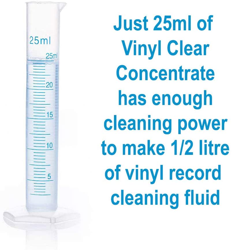 record machine cleaning fluid concentrate. make your lp records sound like new with the industry standard vinyl record cleaner